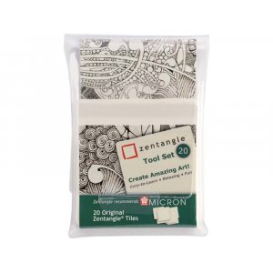 Outil Zentangle - Cartes blanches Outil Zentangle - Cartes blanches