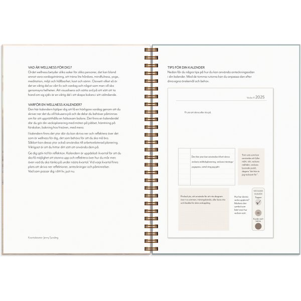 Calendrier 24/25 - Life Planner Feel good