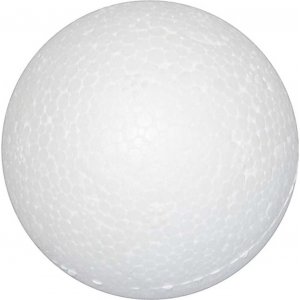 Boules en polystyrène - blanc - Ø3 cm - 100 pcs Boules en polystyrène - blanc - Ø3 cm - 100 pcs