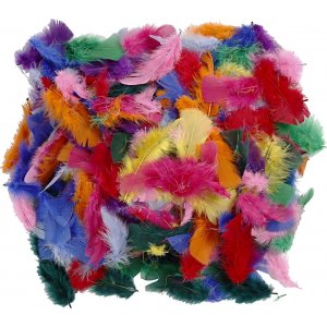 Duvet - couleurs mélangées - 50 g Duvet - couleurs mélangées - 50 g