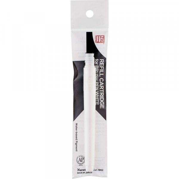Recharge ZIG Brush Pen - Blanc