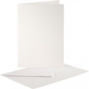 Cartes en nacre - crème - 10 sets Cartes en nacre - crème - 10 sets