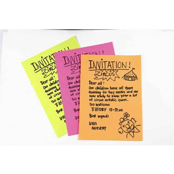 Papier cratif - couleurs mlanges - A4 - 280 pcs