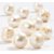 Perles d'eau douce - Ø9-12 mm - nacre - 10 pcs Perles d'eau douce - Ø9-12 mm - nacre - 10 pcs
