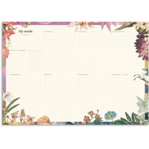 Agenda hebdomadaire Fantasy A4 bloc hebdomadaire Agenda hebdomadaire Fantasy A4 bloc hebdomadaire