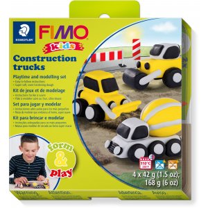 Coffret Fimo Kids Form&Play - Camions Coffret Fimo Kids Form&Play - Camions