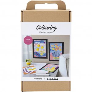 Kit DIY - Coloriage par numéros avec marqueurs Kit DIY - Coloriage par numéros avec marqueurs