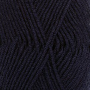 Fil DROPS Merino Extra Fine Uni Color - 50g - Bleu marine (27) Fil DROPS Merino Extra Fine Uni Color - 50g - Bleu marine (27)