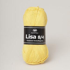 Fil Black Sheep Lisa 8/4 50g - Jaune (31) Fil Black Sheep Lisa 8/4 50g - Jaune (31)
