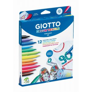 Stylos textile Giotto Decor - paquet de 12 Stylos textile Giotto Decor - paquet de 12