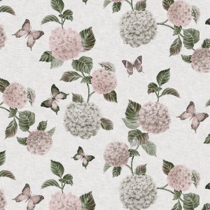 Bâche PVC Hortencia - Rose Bâche PVC Hortencia - Rose