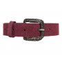 Ceinture pour femme en cuir de vachette à motif croco Ceinture pour femme en cuir de vachette à motif croco
