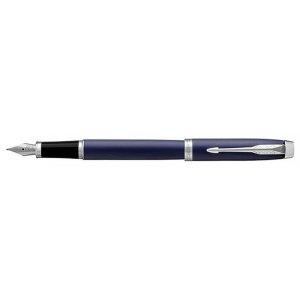 Stylo bille Parker IM - Matte Blue Chrome Trim - Stylo plume - Bleu moyen Stylo bille Parker IM - Matte Blue Chrome Trim - Stylo plume - Bleu moyen