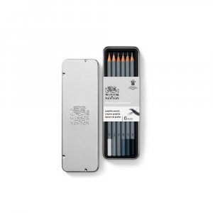 Ensemble de crayons Winsor & Newton - 6 crayons Ensemble de crayons Winsor & Newton - 6 crayons