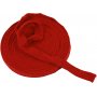 Tissu tricot tubulaire - L22 mm - Rouge Nol - 10 m