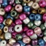 Perles de rocaille - couleurs métallisées - 720 g