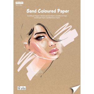 Papier couleur sable A4 120 g 30 feuilles FSC® Papier couleur sable A4 120 g 30 feuilles FSC®