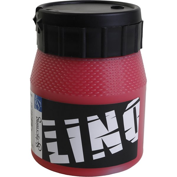 Peinture linolum - rouge - 250 ml