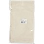 Sac textile - nature claire - 38x42 cm - 5 pcs