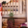 Image client Coffret d'introduction Peintures aquarelle - 25 pièces