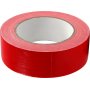 Ruban textile - rouge - 25 m