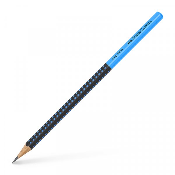 Crayon - Faber-Castell - Grip 2001 Two Tone noir/bleu