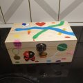 Image client Coffret en bois 19 x 19 x 8,5 cm - non traité 4 pièces