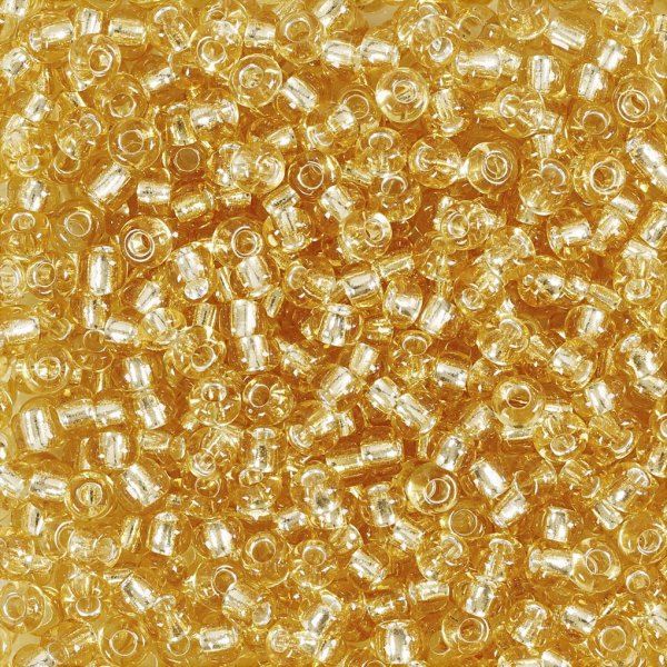 Perles de rocaille - dores - 25 g