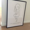 Image client Papier coloré 50 x 70 cm - blanc éclatant 10 feuilles / 130 g/m²