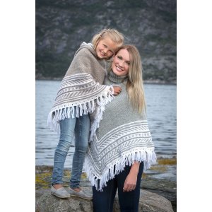 Patron tricot - Poncho (1411-13) Patron tricot - Poncho (1411-13)