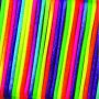 Fil  tisser satin - couleur arc-en-ciel