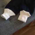 Image client Poignets élastiques blanc 2 pcs