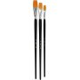 Pinceaux Gold Line - non. 12+16+20 - assiette - 3 pices