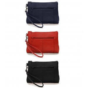 Sac de rangement en cuir nappa d'agneau Sac de rangement en cuir nappa d'agneau