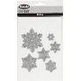 Gabarit de dcoupe - Flocon de neige