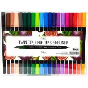 Fineliner Sense TwinTip - 20 stylos Fineliner Sense TwinTip - 20 stylos