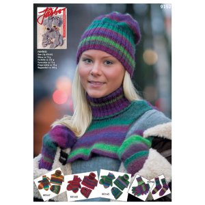 Patron tricot - Bonnet, manteau fausse fourrure, mitaines & chaussettes chiffon en imagination Patron tricot - Bonnet, manteau fausse fourrure, mitaines & chaussettes chiffon en imagination