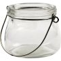 Lanternes avec poigne en mtal - 12 pcs