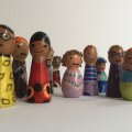 Image client Figurines en bois 50 pcs 40 & 47 mm