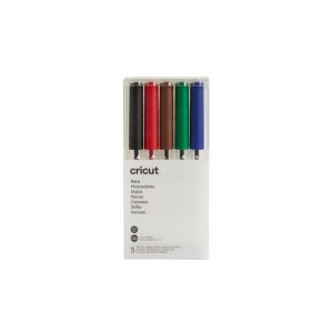 Stylos Extra Fins 5-pack Cricut Explore/Maker - Couleurs de base Stylos Extra Fins 5-pack Cricut Explore/Maker - Couleurs de base