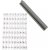 Set de tampons - blanc - lettres - chiffres Set de tampons - blanc - lettres - chiffres