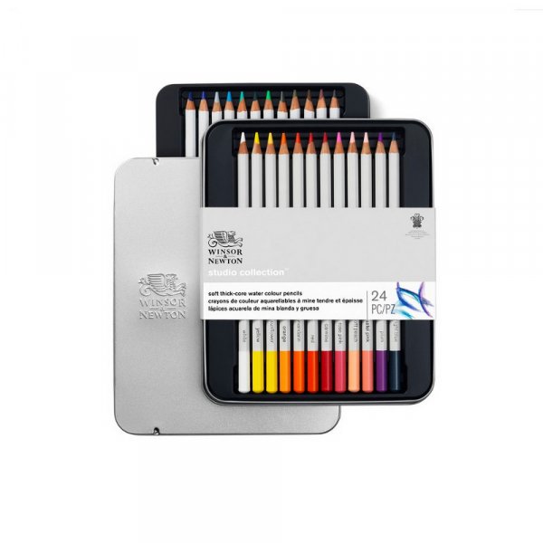 Ensemble de stylos aquarelle Winsor & Newton - 24 stylos