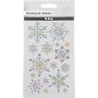 Autocollants diamant - flocons de neige