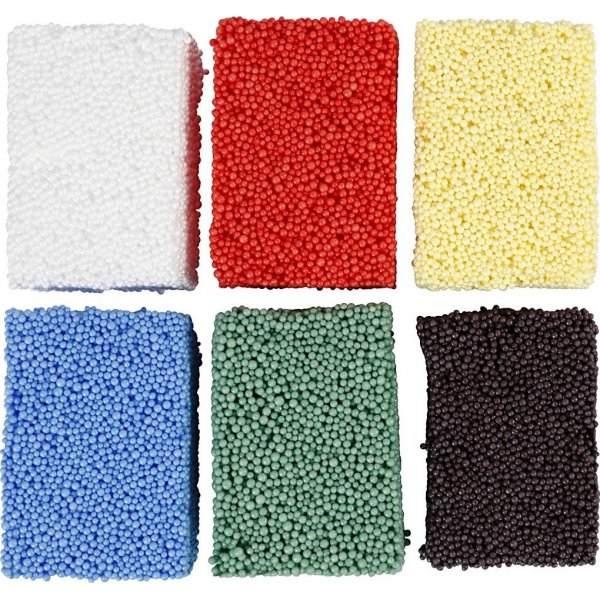 Mousse Souple - couleurs standards - 6 x 10 g