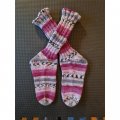 Image client Fil Viking Raggen 150g - Rose/gris/naturel (762)