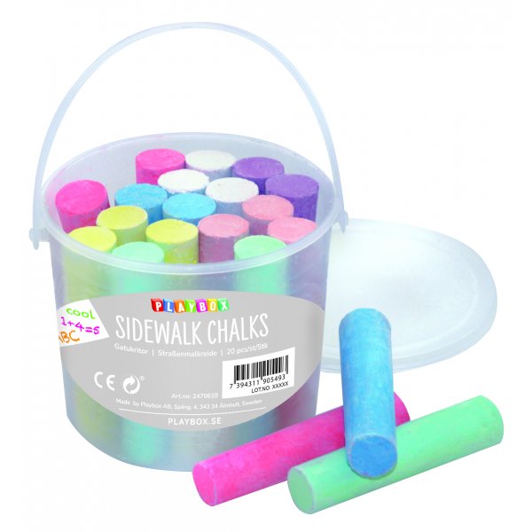 Crayons de couleur Street, paquet de 20