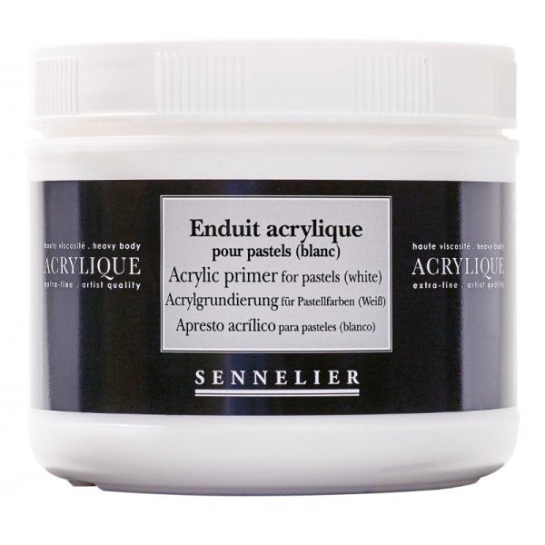 Mdium Acrylique Sennelier 500Ml - Apprt Acrylique Pour Pastels (Blanc)