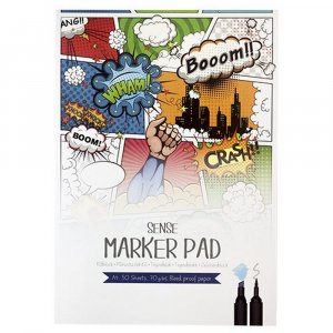 Bloc marqueur Sense A4 - 50 feuilles Bloc marqueur Sense A4 - 50 feuilles
