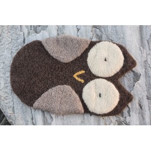 Patron tricot - Coussin de siège hibou Patron tricot - Coussin de siège hibou