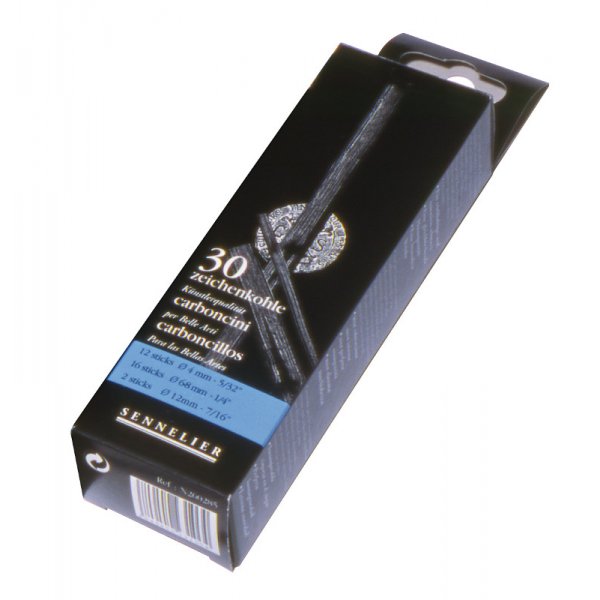 Charbon Sennelier - Assortiment 4-12 mm.